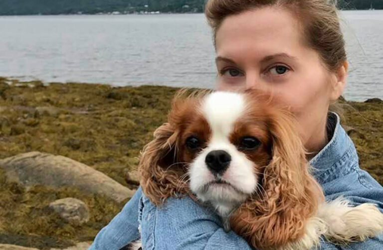 Cavalier Spaniel Suffers Blockage from an Acorn